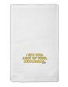 Lack of Faith 11&#x22;x18&#x22; Dish Fingertip Towel-Fingertip Towel-TooLoud-White-Davson Sales