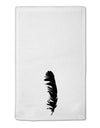 Black Feather 11&#x22;x18&#x22; Dish Fingertip Towel-Fingertip Towel-TooLoud-White-Davson Sales