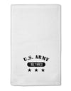 Retired Army 11&#x22;x18&#x22; Dish Fingertip Towel by TooLoud-Fingertip Towel-TooLoud-White-Davson Sales