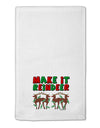 Make It Reindeer 11&#x22;x18&#x22; Dish Fingertip Towel-Fingertip Towel-TooLoud-White-Davson Sales