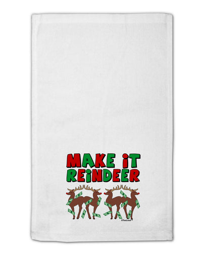 Make It Reindeer 11&#x22;x18&#x22; Dish Fingertip Towel-Fingertip Towel-TooLoud-White-Davson Sales