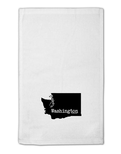 Washington - United States Shape 11&#x22;x18&#x22; Dish Fingertip Towel-Fingertip Towel-TooLoud-White-Davson Sales