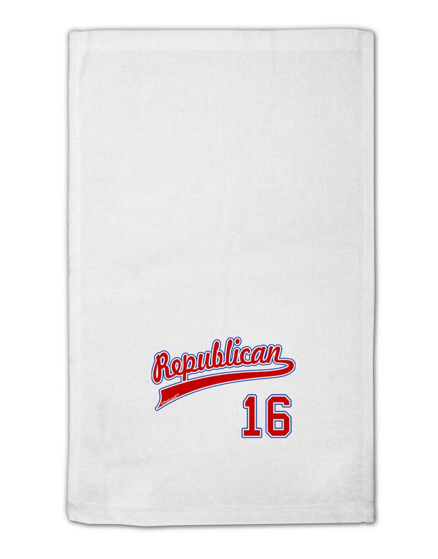 Republican Jersey 16 11&#x22;x18&#x22; Dish Fingertip Towel-Fingertip Towel-TooLoud-White-Davson Sales