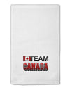 Sporty Team Canada 11&#x22;x18&#x22; Dish Fingertip Towel-Fingertip Towel-TooLoud-White-Davson Sales