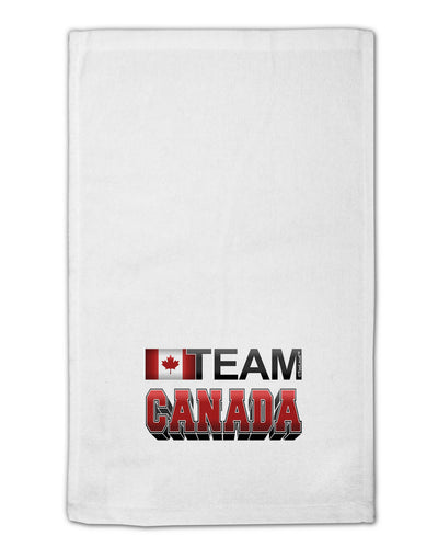 Sporty Team Canada 11&#x22;x18&#x22; Dish Fingertip Towel-Fingertip Towel-TooLoud-White-Davson Sales