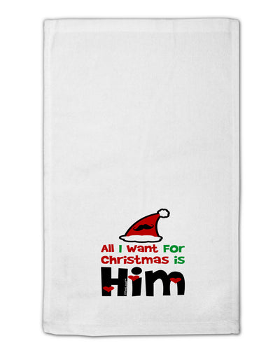 All I Want is Him Matching His & Hers 11&#x22;x18&#x22; Dish Fingertip Towel-Fingertip Towel-TooLoud-White-Davson Sales