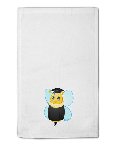 Graduation Bee 11&#x22;x18&#x22; Dish Fingertip Towel by TooLoud-Fingertip Towel-TooLoud-White-Davson Sales