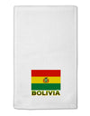 Bolivia Flag 11&#x22;x18&#x22; Dish Fingertip Towel-Fingertip Towel-TooLoud-White-Davson Sales