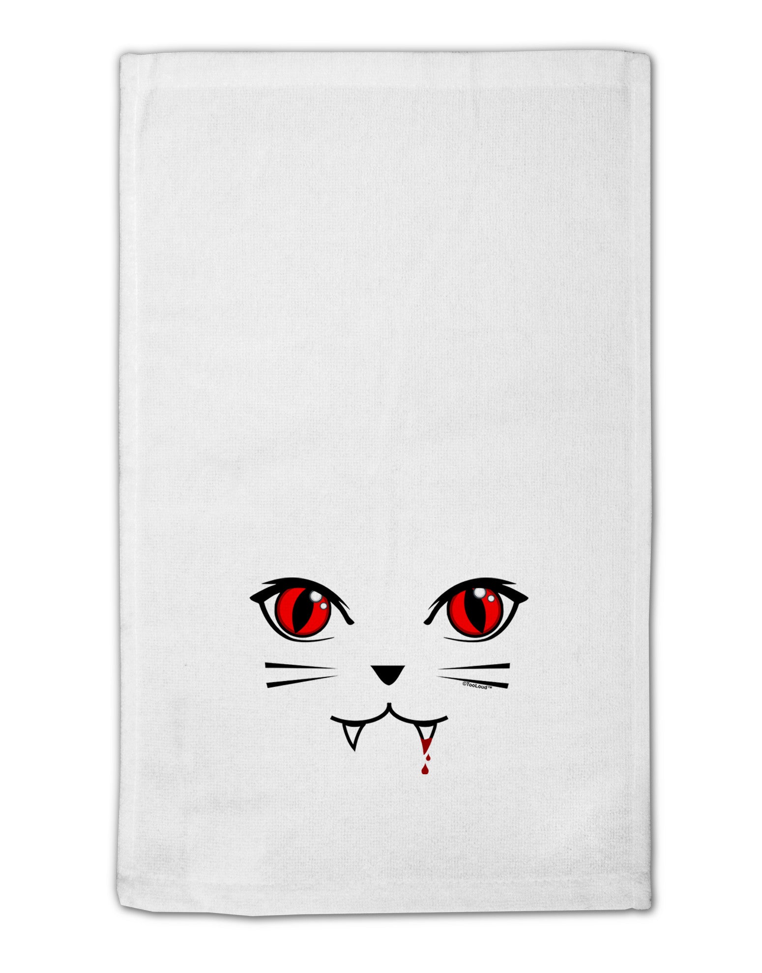 Vamp Kitty 11&#x22;x18&#x22; Dish Fingertip Towel-Fingertip Towel-TooLoud-White-Davson Sales