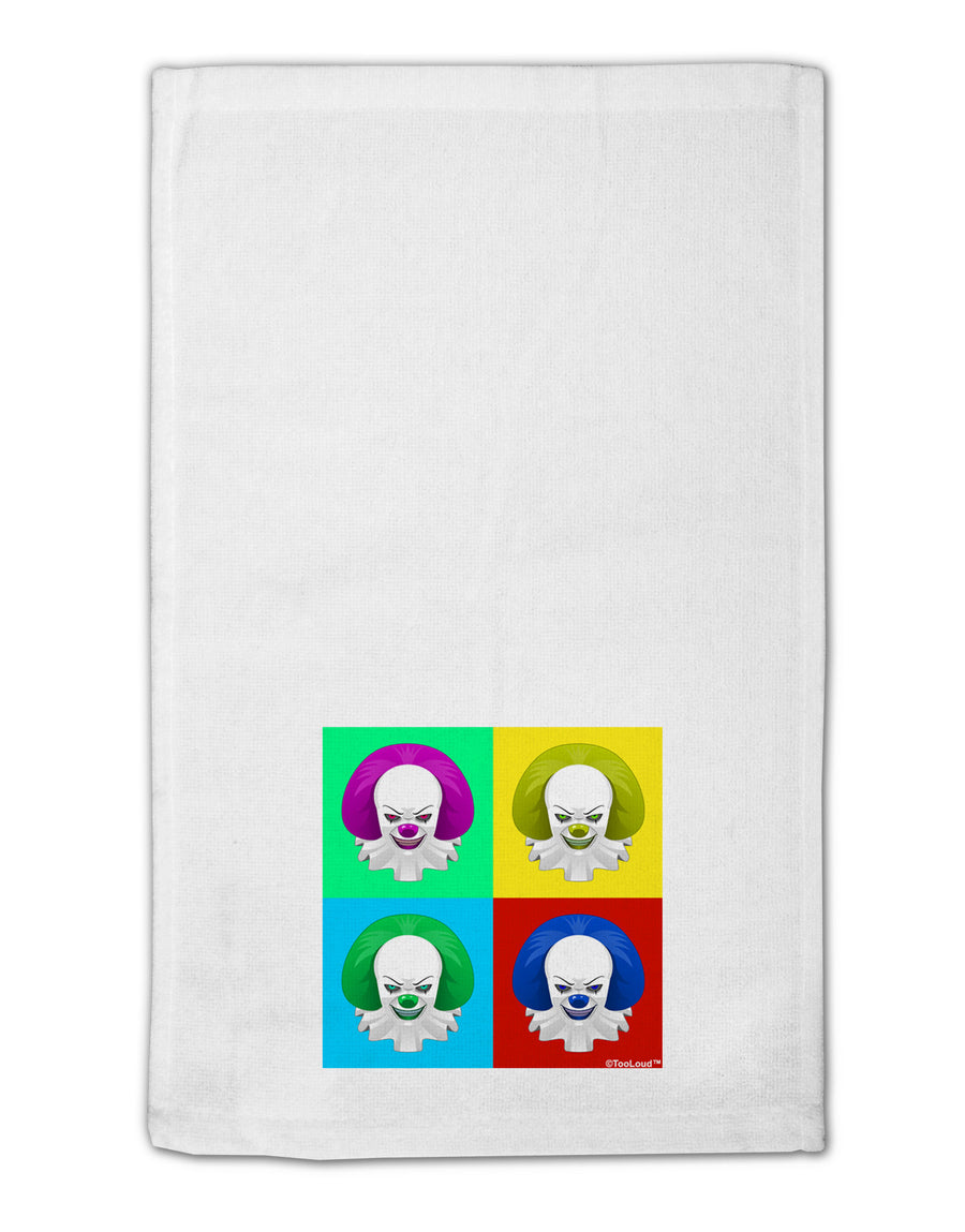 Clown Face Pop Art 2 11&#x22;x18&#x22; Dish Fingertip Towel-Fingertip Towel-TooLoud-White-Davson Sales