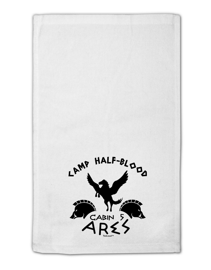 Camp Half Blood Cabin 5 Ares 11&#x22;x18&#x22; Dish Fingertip Towel by TooLoud-Fingertip Towel-TooLoud-White-Davson Sales