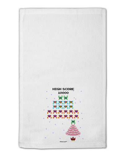 Retro Heart Fighter 11&#x22;x18&#x22; Dish Fingertip Towel-Fingertip Towel-TooLoud-White-Davson Sales