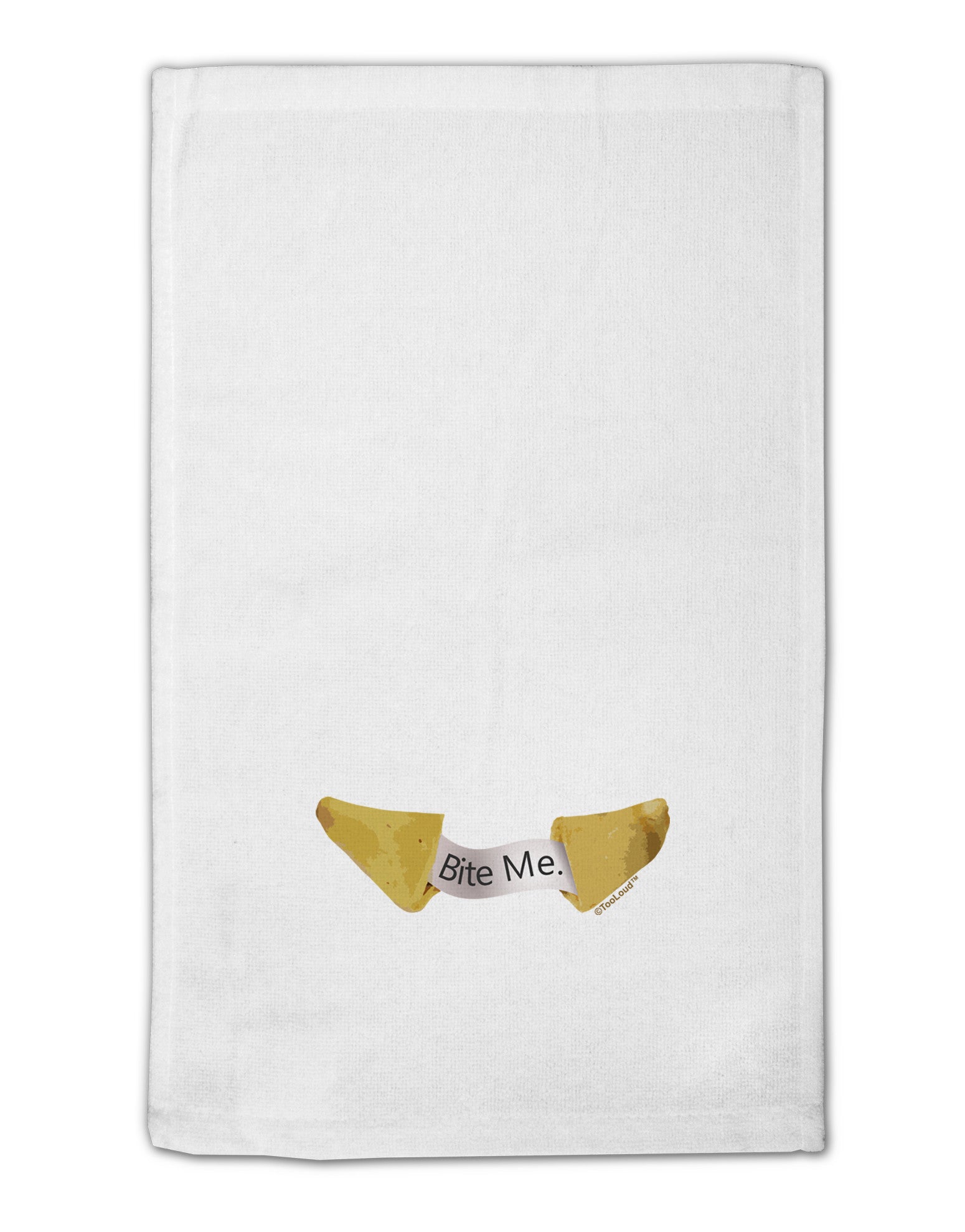 Bite Me - Fortune Cookie 11&#x22;x18&#x22; Dish Fingertip Towel-Fingertip Towel-TooLoud-White-Davson Sales