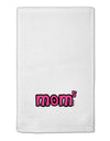 Mom to the Fifth Power - Cute Mom of 5 Design 11&#x22;x18&#x22; Dish Fingertip Towel by TooLoud-Fingertip Towel-TooLoud-White-Davson Sales