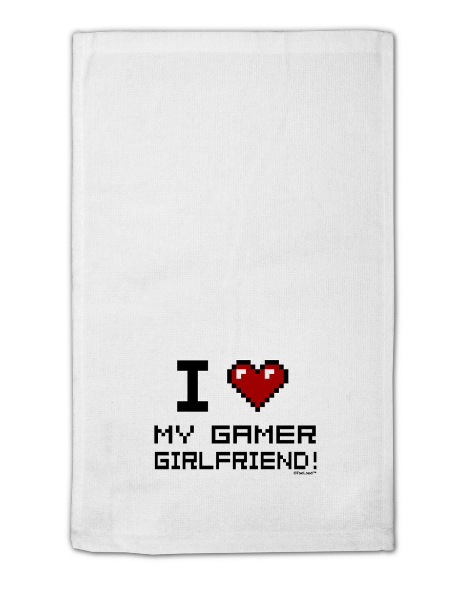 I Heart My Gamer Girlfriend 11&#x22;x18&#x22; Dish Fingertip Towel-Fingertip Towel-TooLoud-White-Davson Sales