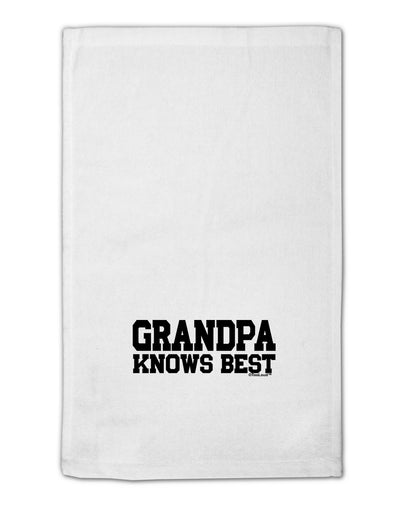 Grandpa Knows Best 11&#x22;x18&#x22; Dish Fingertip Towel by TooLoud-Fingertip Towel-TooLoud-White-Davson Sales