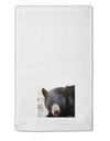 Staring Black Bear 11&#x22;x18&#x22; Dish Fingertip Towel-Fingertip Towel-TooLoud-White-Davson Sales