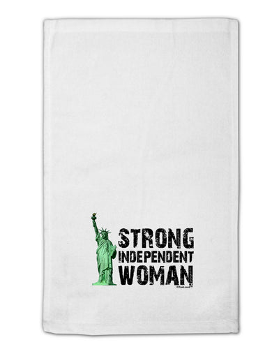 Statue of Liberty Strong Woman 11&#x22;x18&#x22; Dish Fingertip Towel by TooLoud-Fingertip Towel-TooLoud-White-Davson Sales