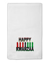 Happy Kwanzaa Candles 11&#x22;x18&#x22; Dish Fingertip Towel-Fingertip Towel-TooLoud-White-Davson Sales