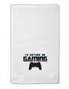 I'd Rather Be Gaming 11&#x22;x18&#x22; Dish Fingertip Towel-Fingertip Towel-TooLoud-White-Davson Sales