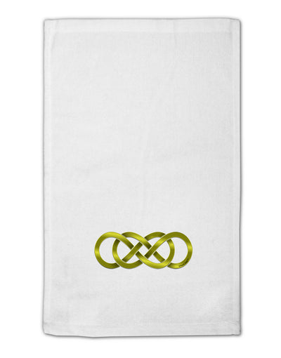 Double Infinity Gold 11&#x22;x18&#x22; Dish Fingertip Towel-Fingertip Towel-TooLoud-White-Davson Sales