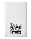 Thank My Lucky Stars and Stripes 11&#x22;x18&#x22; Dish Fingertip Towel by TooLoud-Fingertip Towel-TooLoud-White-Davson Sales