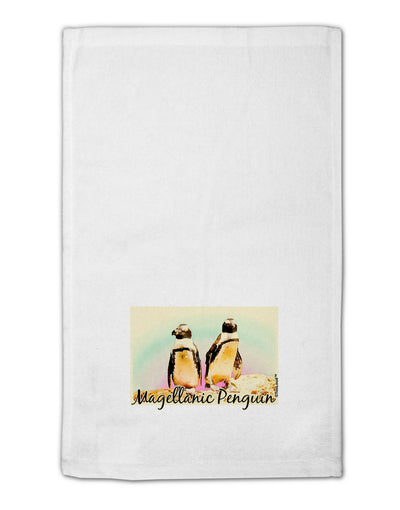 Magellanic Penguin Text 11&#x22;x18&#x22; Dish Fingertip Towel-Fingertip Towel-TooLoud-White-Davson Sales