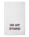 Oh My Stars Patriotic Design 11&#x22;x18&#x22; Dish Fingertip Towel by TooLoud-Fingertip Towel-TooLoud-White-Davson Sales