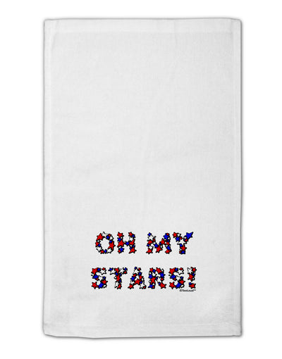 Oh My Stars Patriotic Design 11&#x22;x18&#x22; Dish Fingertip Towel by TooLoud-Fingertip Towel-TooLoud-White-Davson Sales