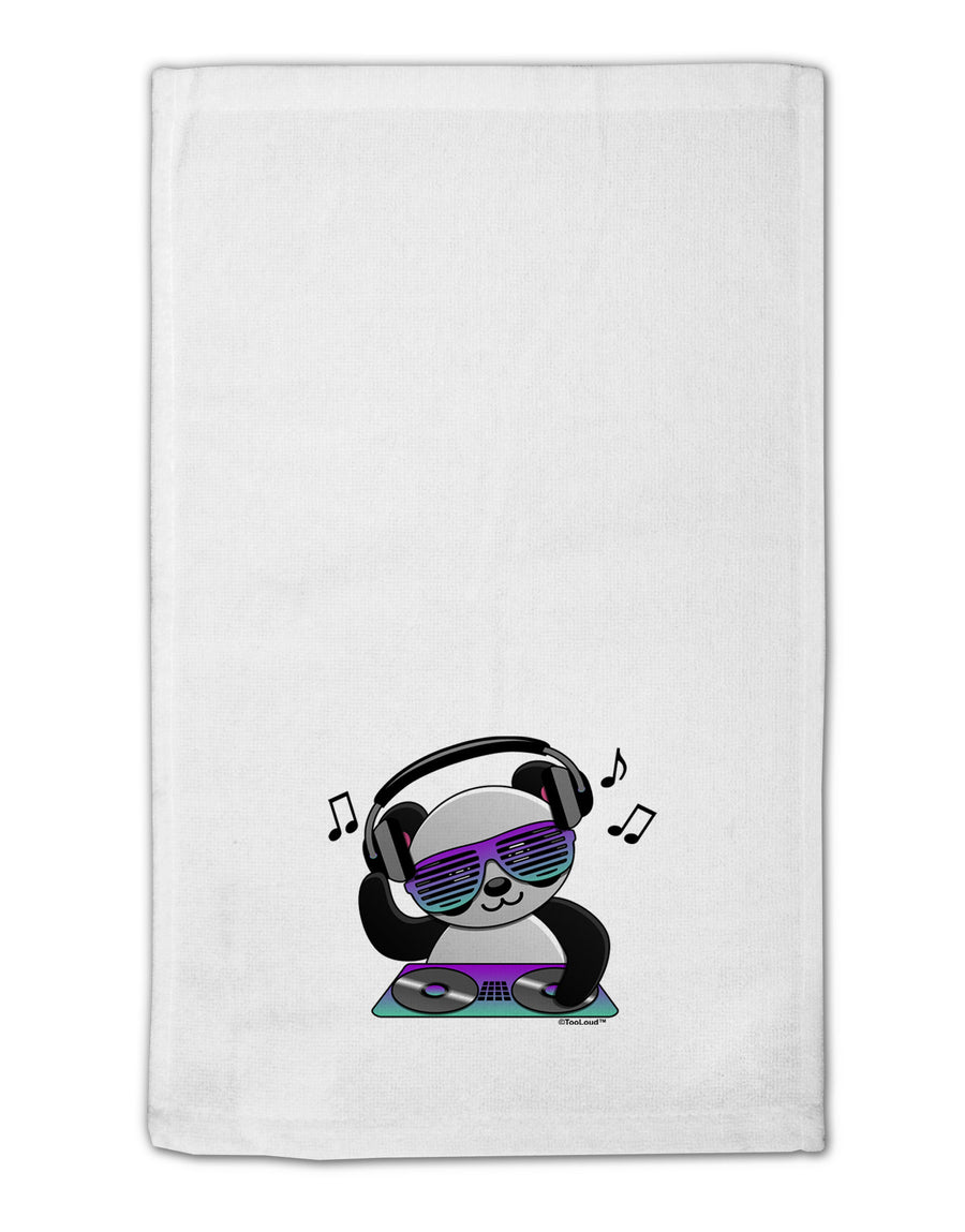 Panda DJ 11&#x22;x18&#x22; Dish Fingertip Towel-Fingertip Towel-TooLoud-White-Davson Sales