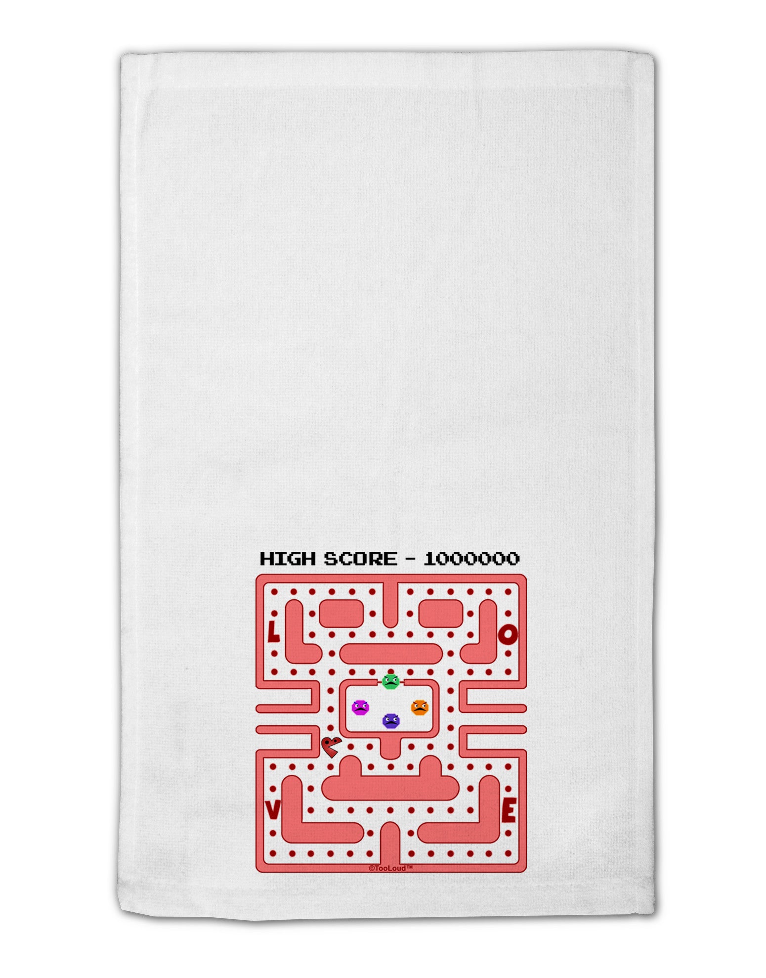 Retro Heart Man 11&#x22;x18&#x22; Dish Fingertip Towel-Fingertip Towel-TooLoud-White-Davson Sales