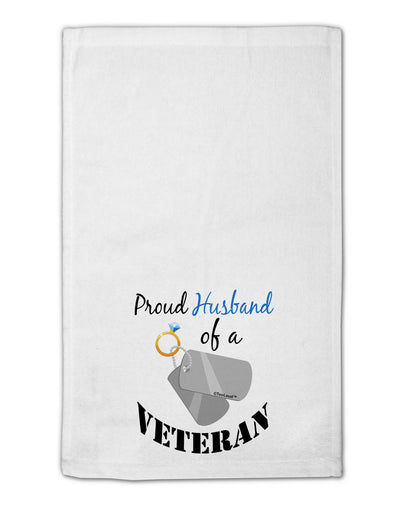 Husband of Veteran 11&#x22;x18&#x22; Dish Fingertip Towel-Fingertip Towel-TooLoud-White-Davson Sales