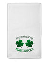 Stop Staring At My Shamrocks 11&#x22;x18&#x22; Dish Fingertip Towel-Fingertip Towel-TooLoud-White-Davson Sales