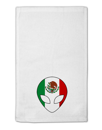 Mexican Flag Extraterrestrial 11&#x22;x18&#x22; Dish Fingertip Towel by TooLoud-Fingertip Towel-TooLoud-White-Davson Sales