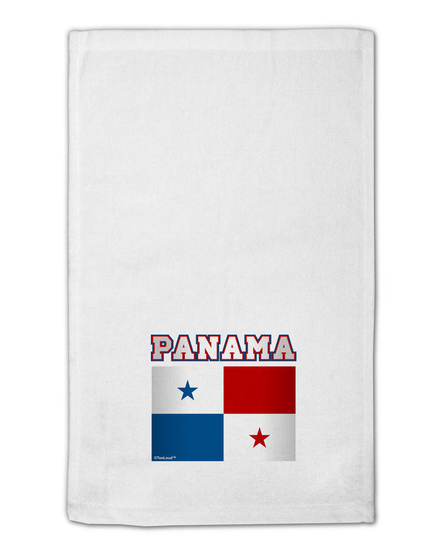 Panama Flag 11&#x22;x18&#x22; Dish Fingertip Towel-Fingertip Towel-TooLoud-White-Davson Sales