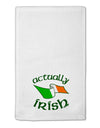 Actually Irish 11&#x22;x18&#x22; Dish Fingertip Towel-Fingertip Towel-TooLoud-White-Davson Sales