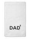 Dad Squared - Dad of Two 11&#x22;x18&#x22; Dish Fingertip Towel-Fingertip Towel-TooLoud-White-Davson Sales