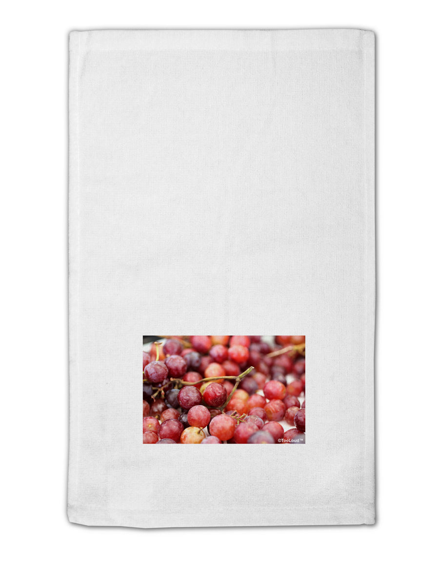 Buy Local - Grapes 11&#x22;x18&#x22; Dish Fingertip Towel-Fingertip Towel-TooLoud-White-Davson Sales