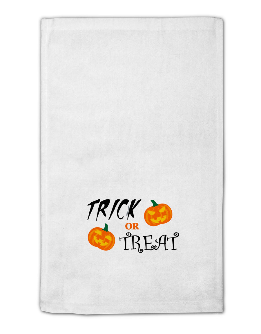 Trick or Treat Pumpkins 11&#x22;x18&#x22; Dish Fingertip Towel-Fingertip Towel-TooLoud-White-Davson Sales