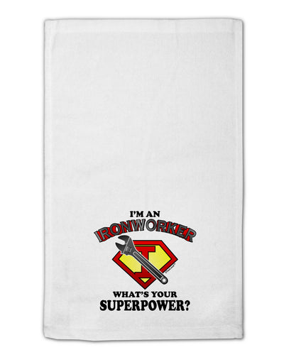 Ironworker - Superpower 11&#x22;x18&#x22; Dish Fingertip Towel-Fingertip Towel-TooLoud-White-Davson Sales