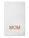 Mom Flowers Design 11&#x22;x18&#x22; Dish Fingertip Towel by TooLoud-Fingertip Towel-TooLoud-White-Davson Sales