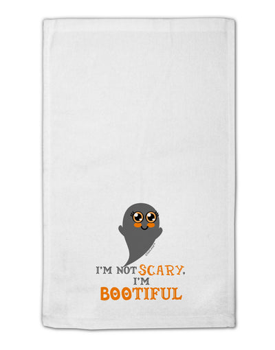 BOOtiful Ghost Orange 11&#x22;x18&#x22; Dish Fingertip Towel-Fingertip Towel-TooLoud-White-Davson Sales