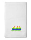 Equalizer Bars Design 11&#x22;x18&#x22; Dish Fingertip Towel by TooLoud-Fingertip Towel-TooLoud-White-Davson Sales