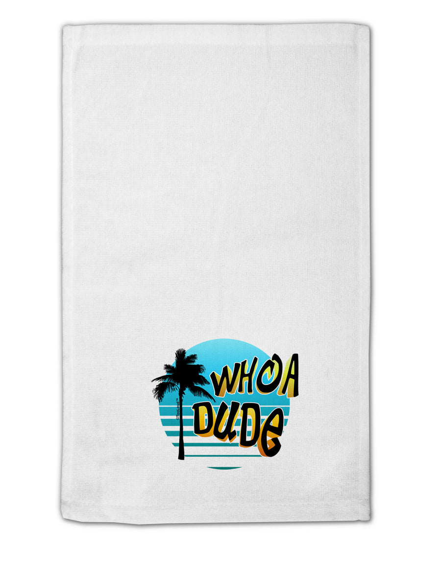 Whoa Dude 11&#x22;x18&#x22; Dish Fingertip Towel by TooLoud-Fingertip Towel-TooLoud-White-Davson Sales