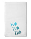 Ho Ho Ho Snowflakes 11&#x22;x18&#x22; Dish Fingertip Towel-Fingertip Towel-TooLoud-White-Davson Sales