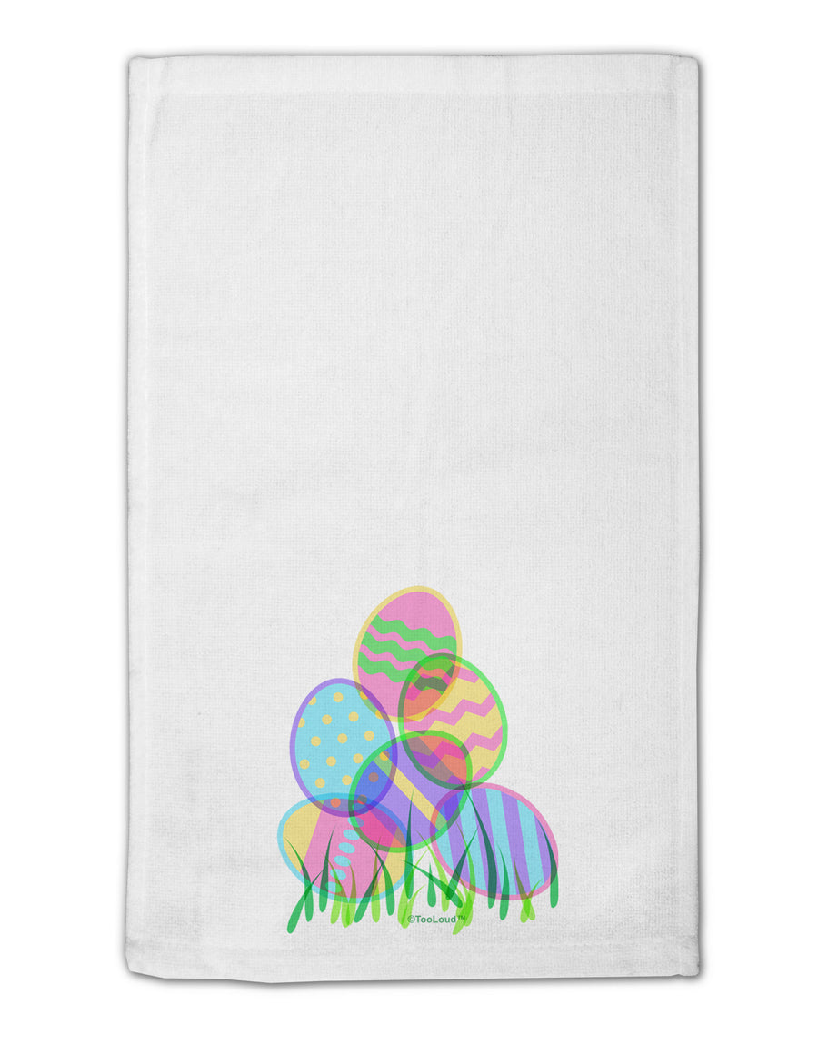 Gel Look Easter Eggs 11&#x22;x18&#x22; Dish Fingertip Towel-Fingertip Towel-TooLoud-White-Davson Sales