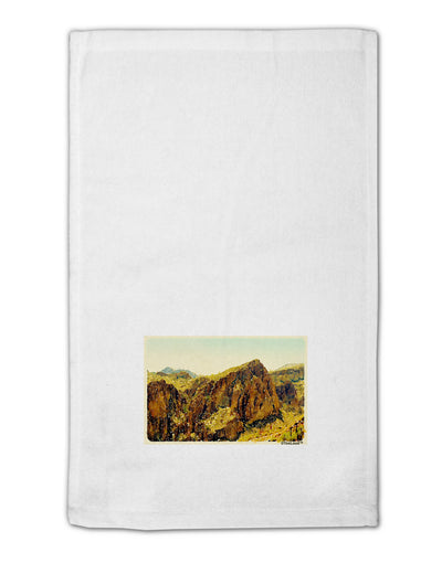 Arizona Mountains Watercolor 11&#x22;x18&#x22; Dish Fingertip Towel-Fingertip Towel-TooLoud-White-Davson Sales