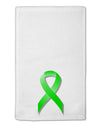 Lyme Disease Awareness Ribbon - Lime Green 11&#x22;x18&#x22; Dish Fingertip Towel-Fingertip Towel-TooLoud-White-Davson Sales