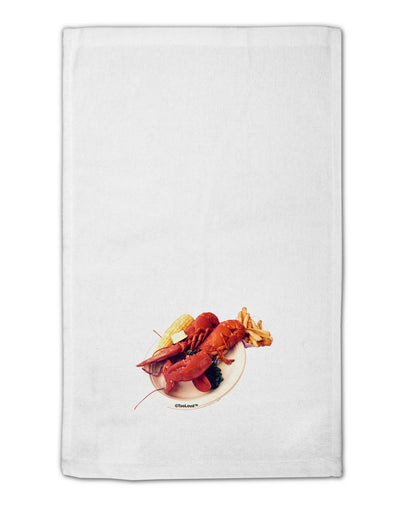 Lobster Plate 11&#x22;x18&#x22; Dish Fingertip Towel-Fingertip Towel-TooLoud-White-Davson Sales