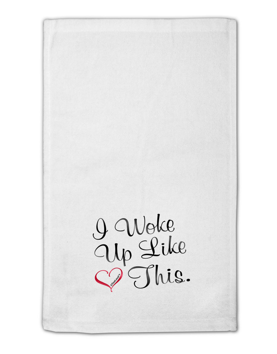 I Woke Up Like This 11&#x22;x18&#x22; Dish Fingertip Towel-Fingertip Towel-TooLoud-White-Davson Sales